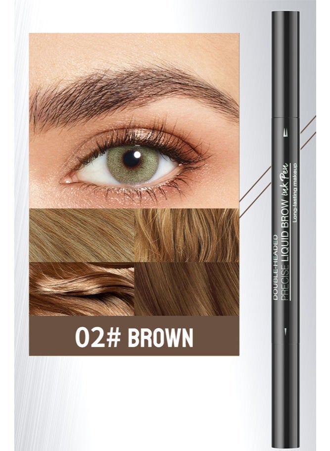 HelloKiss Precision Eyebrow Pencil for Women – Long-Lasting, Smudge-Proof, Natural Look & Easy to Apply - Image 2